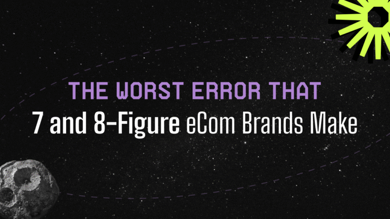 The Worst Mistake That 7-Figure eCommerces Make